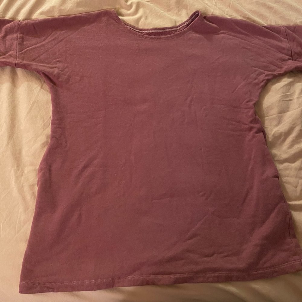 Conscious Clothing tunic sweatshirt